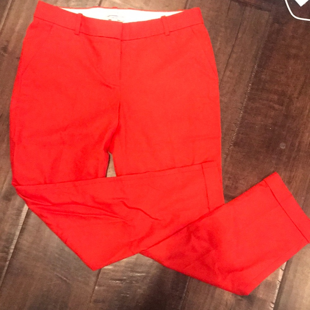 J.Crew cafe Capri 100% wool pants Sz 2 vguc‎